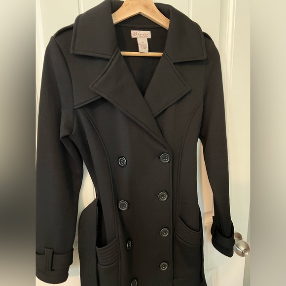 Burlington Coat Black Pea Coat - Picture 4 of 10